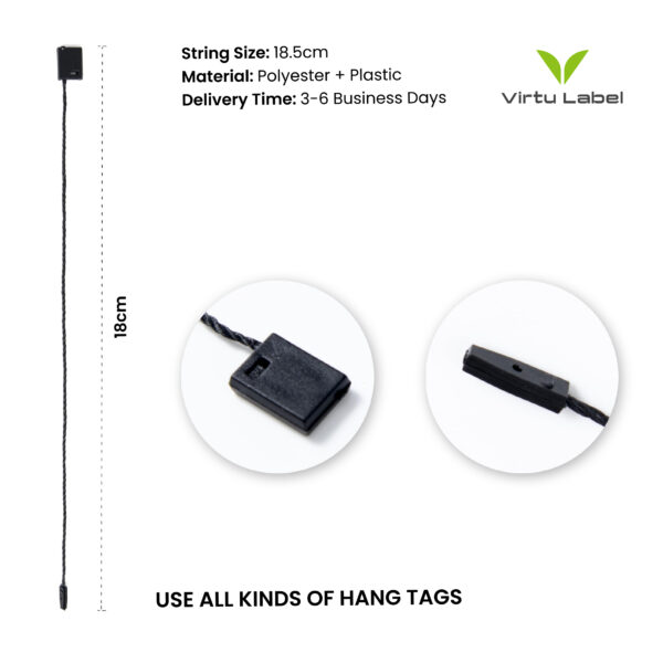 hang tag string specification