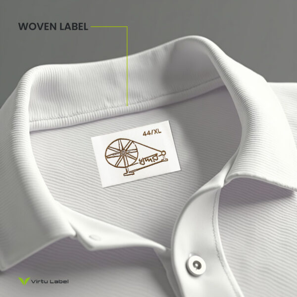 polo shirt label
