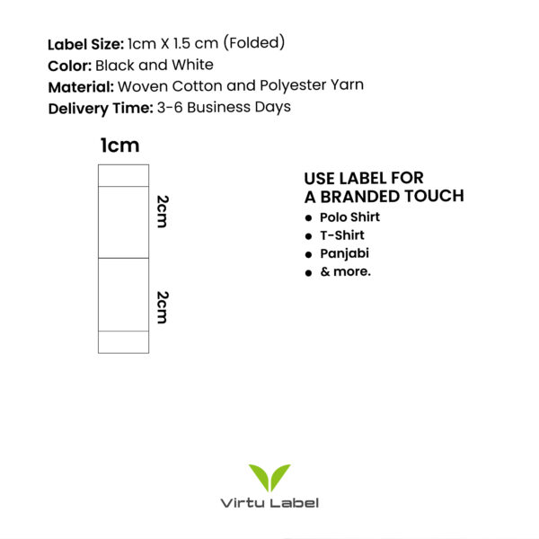 size label specification