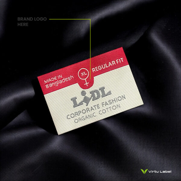 woven label mockup