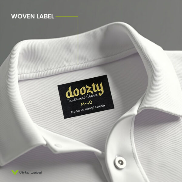 polo shirt label